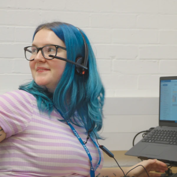 Photo of Lucy our Research and Insight Officer