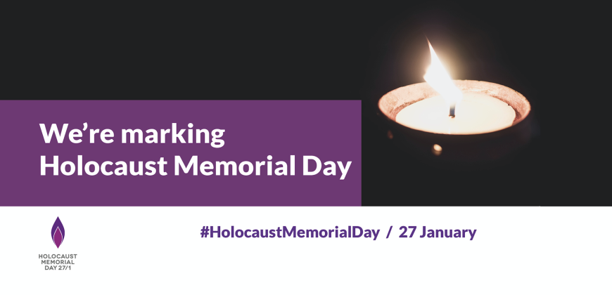 We are marking Holocaust Memorial Day 27 January
