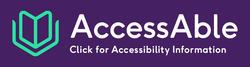 Clickable AccessAble logo that opens their website