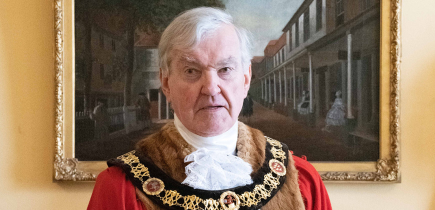 Councillor Godfrey Bland is the new Mayor of Tunbridge Wells