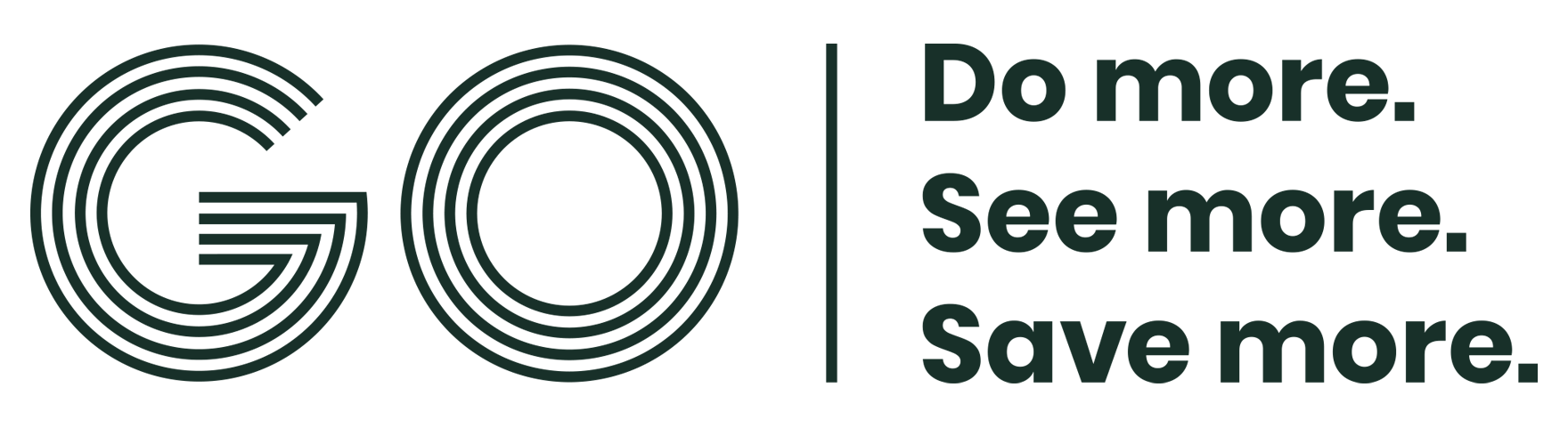 Go logo - green