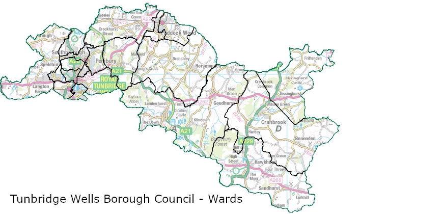 Tunbridge Wells Borough Council Wards