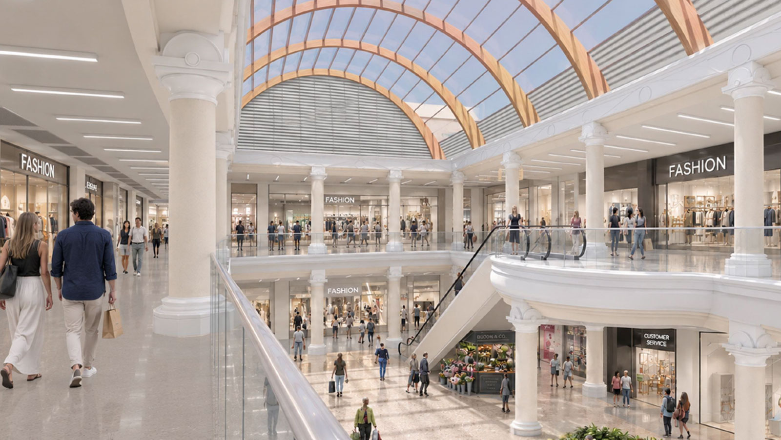 Palm Court future - CGI 2
