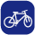 Cycle track icon