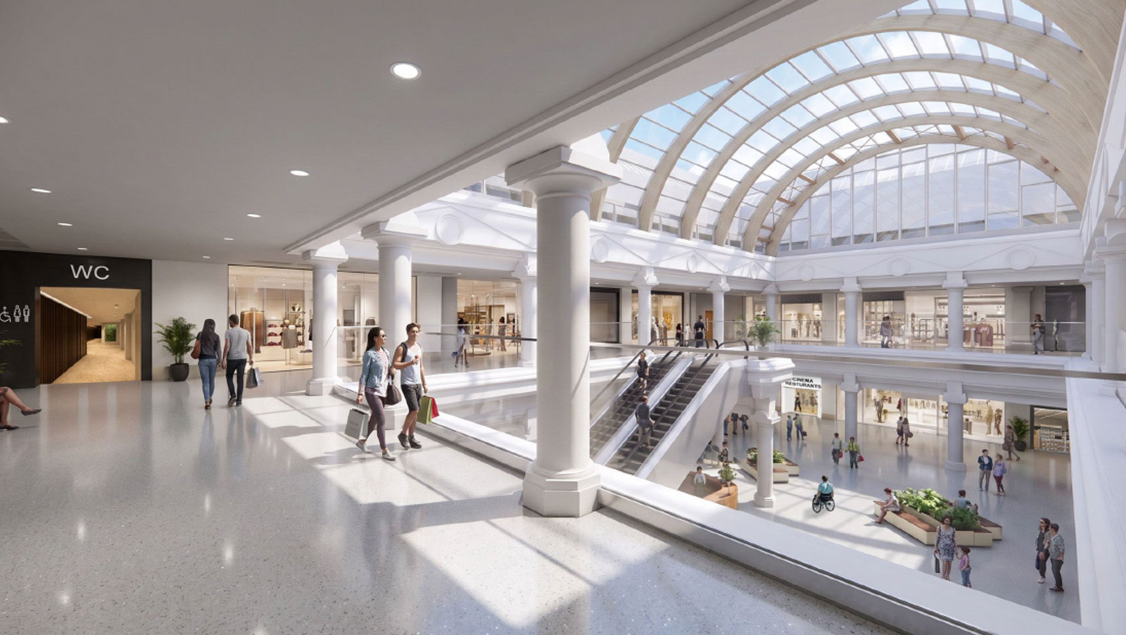 Palm Court future - CGI 3