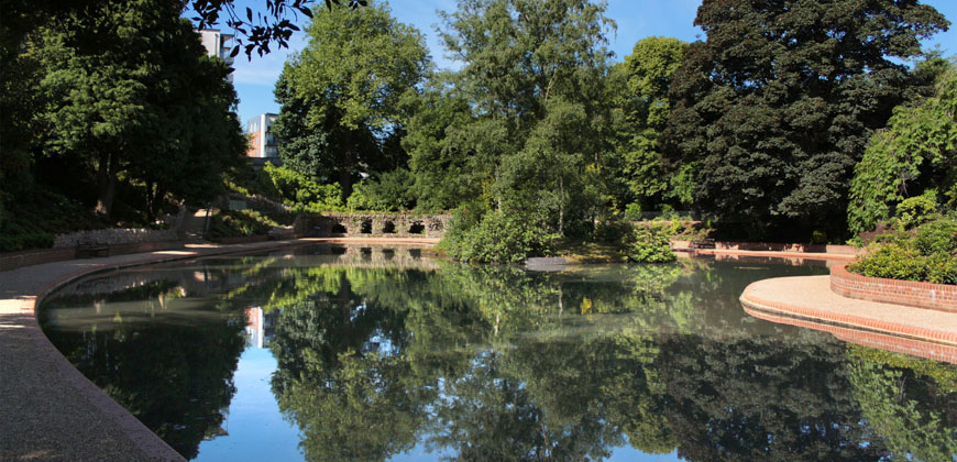 Picture of the Marnock Lake in Grosvenor and Hilbert park.