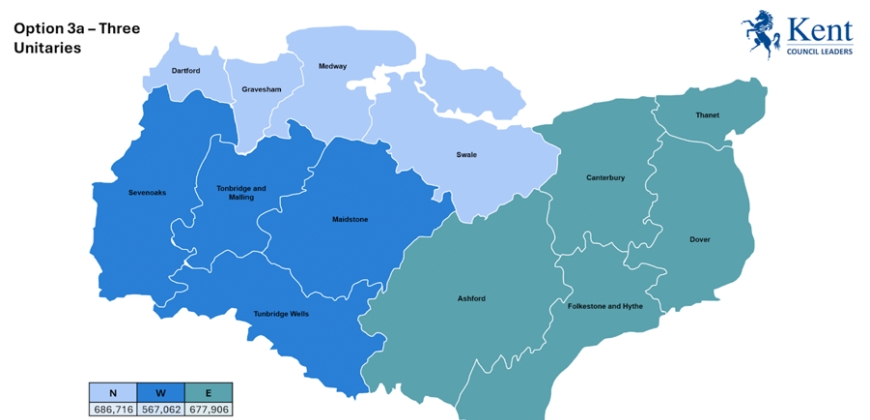 Sevenoaks, Tonbridge and Malling, Maidstone and Tunbridge Wells