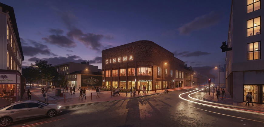 Artist's impression of new Cinema development